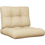  The Living Store Blazine za palete 2 kosa bež blago - Blazina Za Palete, (21487458) | Shoptok.si