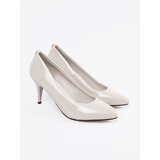 GOODIN Light gray stilettos | Shoptok.si