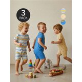 Sinsay Pamučni romperi s printom vozila 3 pack | shoptok.hr