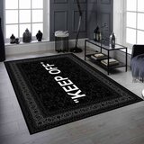 Conceptum Hypnose tepih Woopamuk001, 80x200cm, crni | ePonuda.com