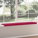  Jastučić za klupu 4 kom. Baršun Vinska crvena Dubina 35 cm | shoptok.hr