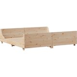  Okvir kreveta bez madraca 200 x 200 cm od masivne borovine | shoptok.hr