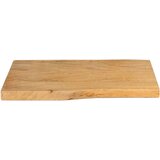 vidaXL Mizna plošča 50x40x2,5 cm naraven rob trden mangov les | Shoptok.si