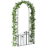  Vrtni Luk Jednobojno Crna 102 x 50 x 218 cm | shoptok.hr
