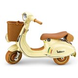  Licencirani motor na akumulator Vespa XW-05 35W – bež | Shoptok.si