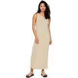 Only Dolge obleke VESTIDO LARGO MUJER CORTE LOOSE 15290779 Bež | Shoptok.si