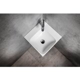 Sapho Bel umivalnik iz mineralnega kompozita 40x40 cm Emona – | Shoptok.si