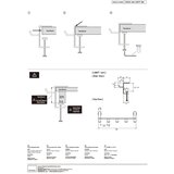 YAMAZAKI Mat crna željezna prilagodljiva kuka Tower – | shoptok.hr
