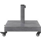  Baza za suncobran Tamno siva drvenasta 45 x 45 x 31,5 cm | Eponuda.com