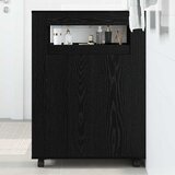  Set namještaja za kupaonicu Zidne Crni hrast 65 x 23 x 87 cm | shoptok.hr