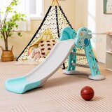 Zunanja igrala > Igrače in hobi > Tobogani 3 v 1 otroški tobogan (moder) | Shoptok.si