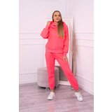 Kesi Insulated turtleneck set with hood in pink neon color | shoptok.hr