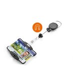 Durable Ovitek za magnetne kartice 54x85mm na izvlečni vrvici z magnetom | Shoptok.si