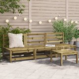 vidaXL Vrtne sofe 3 kom 70 x 70 x 67 cm od impregnirane borovine Cijene
