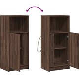  Komoda s LED svjetlima boja hrasta 42,5 x 34 x 100 cm drvena | shoptok.hr