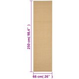  Tepih od prirodnog sisala 66 x 250 cm | shoptok.hr