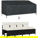 vidaXL Pokrov za vrtno klop 200 x 100 x 89 cm 600D oksfordska tkanina | Shoptok.si