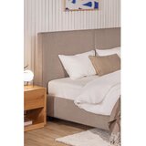 Bonami Selection Smeđe-sivi tapecirani bračni krevet s podnicom i prostorom za odlaganje 160x200 cm Myra Bold – | shoptok.hr