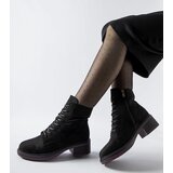 Gemre Black classic ankle boots with purple sole Teo | Shoptok.si
