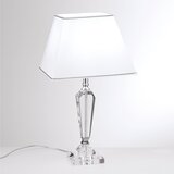 Orion LA 4-1201 - Kristalna stona lampa VERONIQUE 1xE27/60W/230V bela/prozirna | Eponuda.com