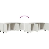 TV ormarić bijeli 100,5 x 39 x 43,5 cm čelik | shoptok.hr
