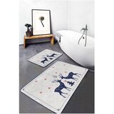 Mila Home kremno bele kopalniške preproge v kompletu 2 ks 60x100 cm – mila home Cene