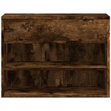  Klupa za cipele dimljeni hrast 60x30x45 cm konstruirano drvo | shoptok.hr
