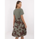Italy Moda Dress-DHJ-SK-253701.80-khaki | Shoptok.si