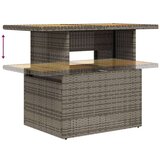 9-dijelni set vrtnih sofa od poliratana s jastucima sivi | shoptok.hr