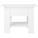  Stolić za kavu bijeli 55 x 55 x 42 cm od konstruiranog drva | shoptok.hr