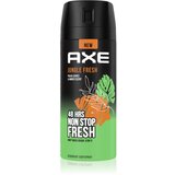 Axe Jungle Fresh dezodorant in pršilo za telo za moške Palm Leaves & Amber 150 ml Cene