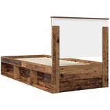  Krevetna konstrukcija Staro drvo 90 x 200 cm Čvrsto borovo drvo | shoptok.hr