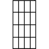 Pregrada za tuširanje od mutnog kaljenog stakla 140 x 195 cm | shoptok.hr