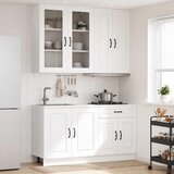  Kuhinjska jedinica KALMAR 4 pcs Bijela Konstruirano drvo | shoptok.hr