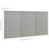  Zidne ploče za alat 3 kom 40 x 58 cm čelične | shoptok.hr