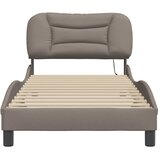  Okvir kreveta s LED-om bez madraca Hvar 90x190cm tkanine | shoptok.hr