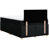  Krevet s oprugama i madracem crni 120 x 200cm od tkanine | shoptok.hr