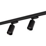  Reflektor za šinski sistem PIPE 4xGU10/10W/230V, crna | Eponuda.com