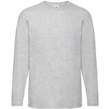 Fruit Of The Loom Value Men's Grey Long Sleeve T-shirt | shoptok.hr