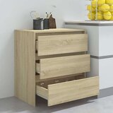 vidaXL Komoda boja hrasta sonome 70 x 41 x 75 cm od iverice | shoptok.hr