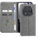 AVIZAR Denarnica etui Xiaomi Redmi Note 15 Pro Plus 5G Chesterfield Funkcija stojala, Siva, (5000188992) | Shoptok.si