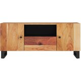 TV ormarić 105 x 33,5 x 46 drvo bagrema i konstruirano drvo | shoptok.hr