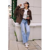 TRENDYOLMILLA ženske pantalone Twoaw26Je00063, svetloplava-plava Cene