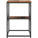  Bocni stol Staro drvo 41 x 40 x 60 cm Inženjerska drva i čelik | shoptok.hr