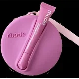 Rhode ROUND torbica with lipstick Roza