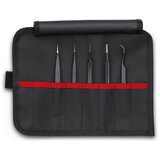 Knipex 92 00 01 ESD set univerzalnih pinceta 5-dijelni šiljasti, fini, ekstra tanki 118 mm, 110 mm, 128 mm, 120 mm Cijene