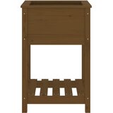  Sadilica s policom boja meda 54x54x81 cm od masivne borovine | shoptok.hr