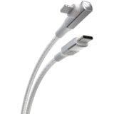 Scosche StrikeLine™ USB-C® na pravokutni Lightning® kabel, 1.8m, bijeli | shoptok.hr