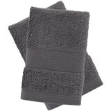 Catherine Lansfield Temno sive frotirne bombažne brisače v kompletu 2 ks 30x30 cm Anti-Bacterial – Cene