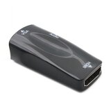  JWD-HV12 Adapter HDMI Z na VGA Z, Sa audiom, Crni | Eponuda.com
